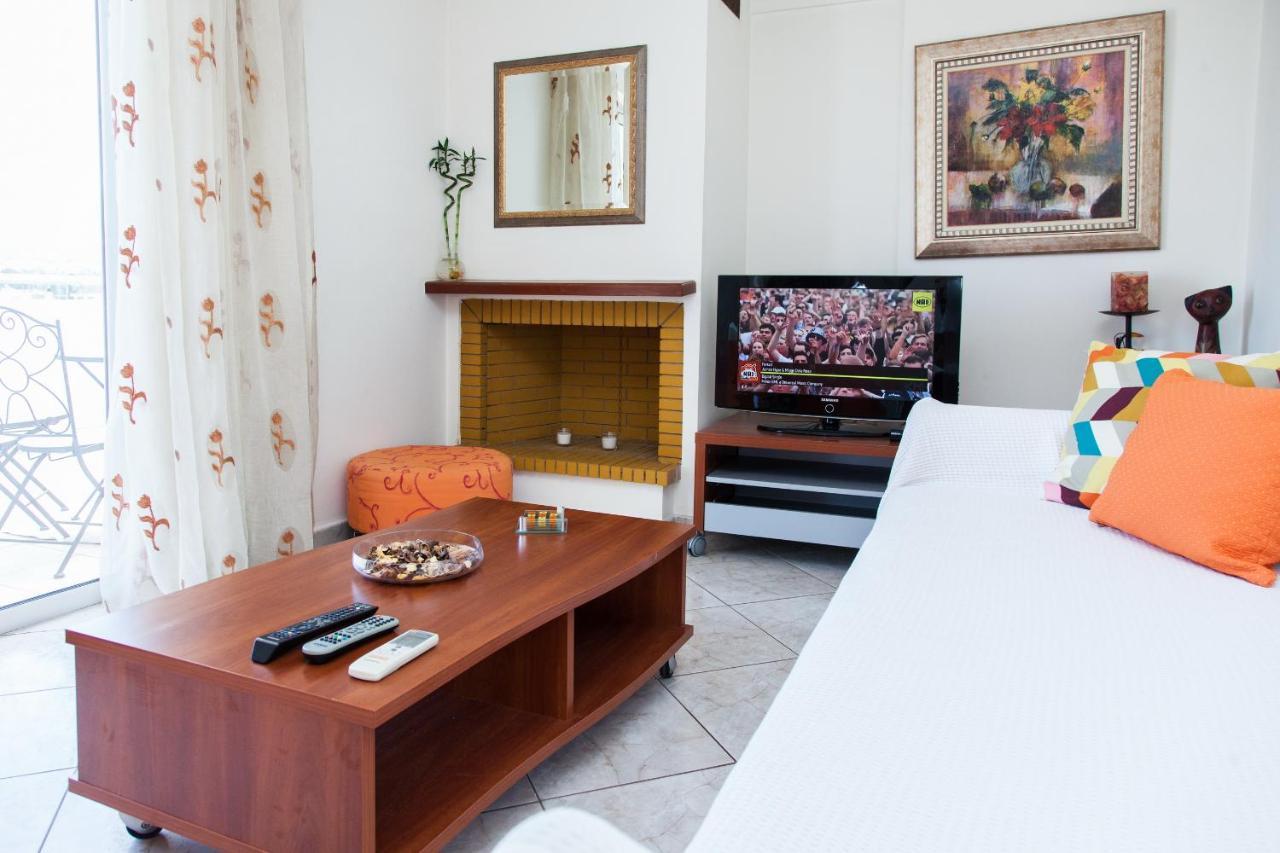 Ferienwohnung Penthouse With Fabulous Views Zografou Athen Exterior foto