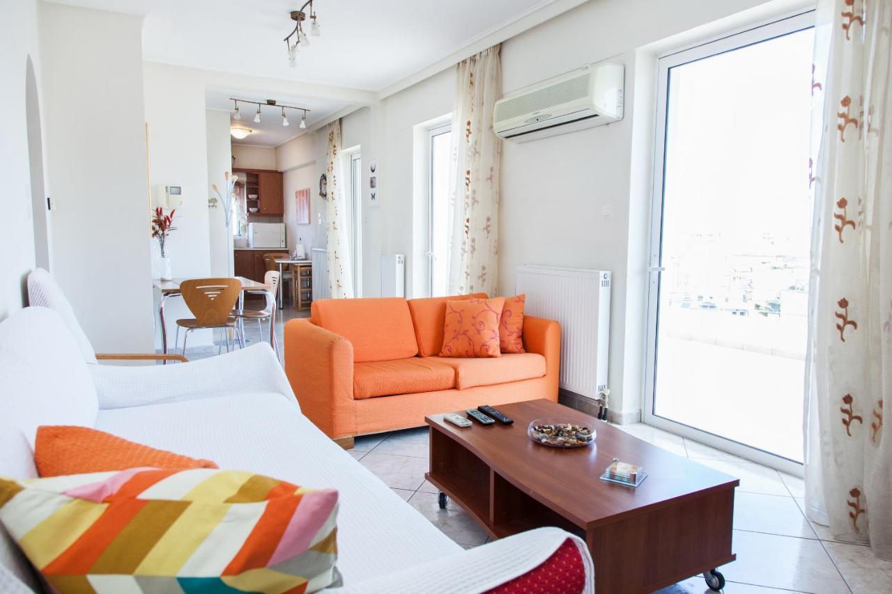 Ferienwohnung Penthouse With Fabulous Views Zografou Athen Exterior foto
